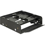 Delock 5.25” telepítőkeret 1 x 3.5” + 2 x 2.5” merevlemezzel