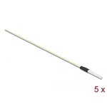 Delock 5 db. tisztító pálca 2,50 mm vaskarikával (ferrule) ellátott üvegszálas csatlakozókhoz