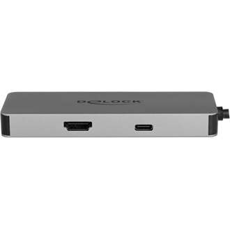 Delock 5-port USB-C dokkoló szürke