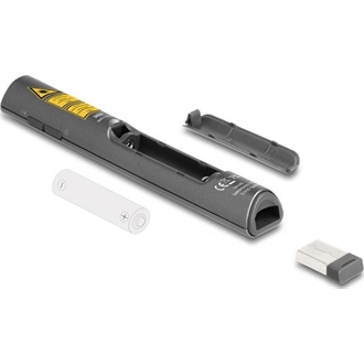 Delock 64250 lézeres USB presenter szürke