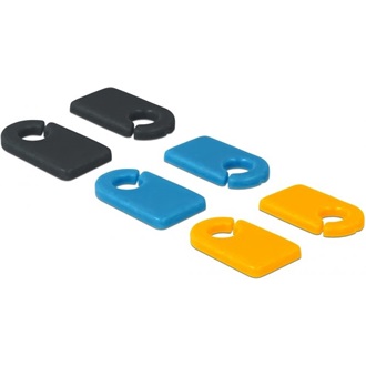 Delock 6 darabos kábeljelölo csatkészlet, önjelölésre