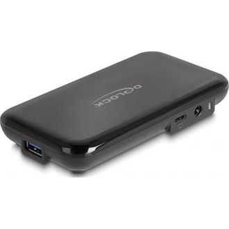 Delock 7 portos USB 3.2 Gen 2 hub 4 USB Type-A és 3 USB Type-C porttal