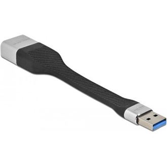 Delock FPC Flat Ribbon Cable 1Gb/s USB3.0 A RJ45 hálózati adapter