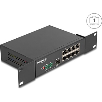 Delock 88064 rack switch 10"