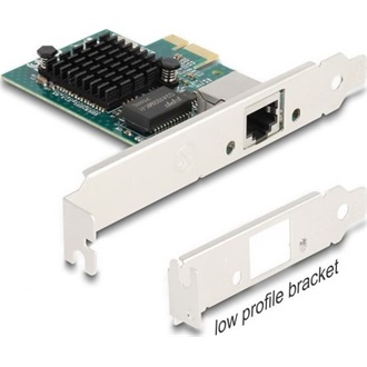 Delock 88204 1Gb/s PCIe x1 hálózati adapter BCM