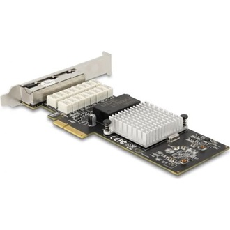 Delock 88610 1Gb/s PCIe x4 hálózati adapter low profile Intel i350