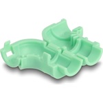 Delock 8 db.-os kábel klipszelő (összefogó) hajlításhoz zöld