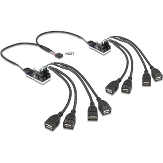 Delock 8 portos USB 2.0 Hub