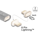 Delock 8 tűs Lightning  apa mágneses csatlakozó