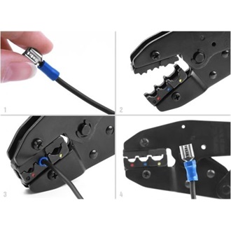 Delock 90528, 90527, 90295 és 90296 típusú krimpelő eszközhöz tartozó ratchet XI