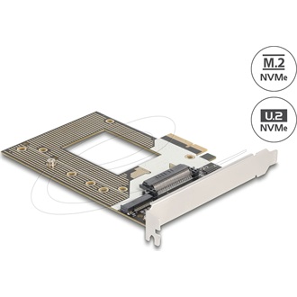 Delock 90854 1-port U.2 NVMe PCIe x4 bővítőkártya
