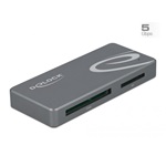 Delock 91754 USB-C SD, CFast 2.0 szürke