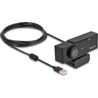 Delock 96400 UHD webkamera fekete