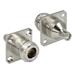 Delock B -> SMA M/M adapter nikkel beépíthető