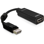 Delock Displayport -> HDMI M/F adapter fekete