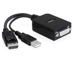 DELOCK ACTIVE Displayport USB A power -> DVI-I M/M adapter