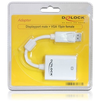 DELOCK Displayport -> VGA M/F konverter