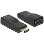 Delock HDMI -> VGA M/F adapter fekete