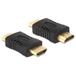Delock HDMI M/M adapter fekete