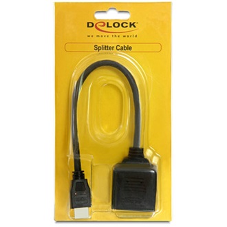 DELOCK HDMI 1.4 -> 2 HDMI 1.4 M/F adapter