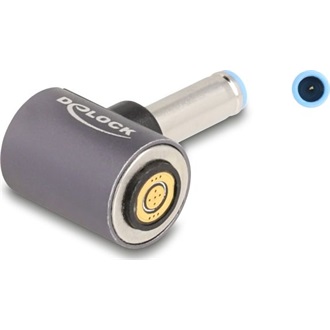 Delock Adapter HP Laptop töltő kábelhez 4,5 x 3,0 mm apa   mágneses 8 tűs konnektor