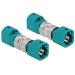 Delock HSD Z -> HSD Z M/M adapter kék