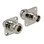 Delock Jack stereo 3,5mm (4pin) M/F audio kábel 0.5m iPhone fekete