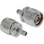 Delock N -> RP-SMA M/F adapter nikkel