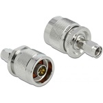 Delock N -> RP-SMA M/M adapter nikkel