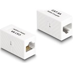Delock RJ45 CAT6A UTP -> RJ45 CAT6A UTP F/F adapter fehér