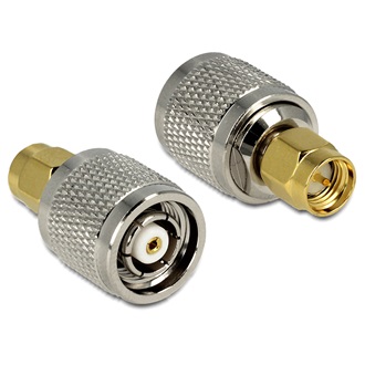 Delock RP-TNC -> SMA F/F csatlakozó aljzat nikkel