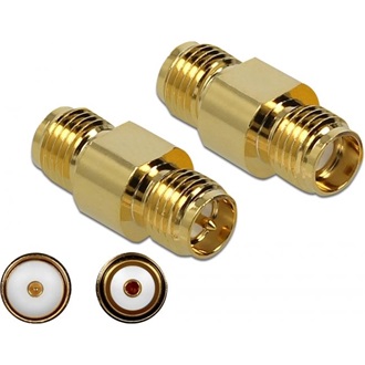 Delock SMA -> RP-SMA F/F adapter 10GHz