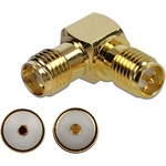 Delock SMA -> RP-SMA F/F adapter 90°, 10GHz