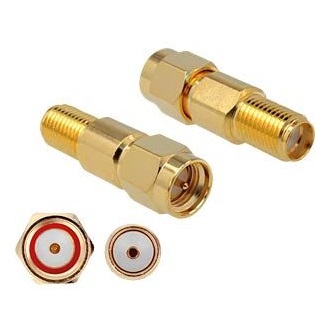 Delock SMA -> SMA M/F adapter aranyozott 3GHz