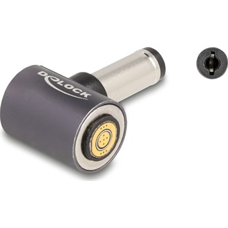 Delock Adapter Samsung Laptop töltő kábelhez 5,5 x 3,0 mm apa   mágneses 8 tűs konnektor