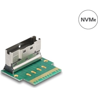 Delock Adapter Slim SAS SFF-8654 8i apa   anya 90 -os szögben