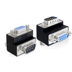Delock VGA M/F adapter fekete 270°