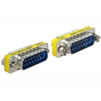 Delock Sub-D 15pin  M/M adapter