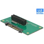Delock Adapter U.2 SFF-8639 > PCIe x4 rögzítolemezzel