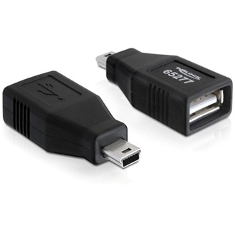 Delock USB-A 2.0 -> USB-B 2.0 mini 5pin F/M adapter