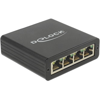 Delock 4xGigabit LAN 1Gb/s USB3.0 A hálózati adapter