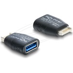 Delock Adapter USB 5 Gbps E típusú B kulcsos   USB 5 Gbps A típusú aljzat