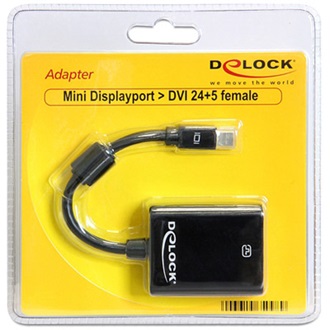 DELOCK Displayport mini -> DVI-D M/F adapter