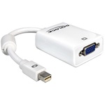 DELOCK Displayport mini -> VGA M/F konverter fehér