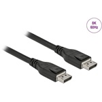 Delock DisplayPort 1.4 -> DisplayPort 1.4 M/M aktív video kábel 15m fekete