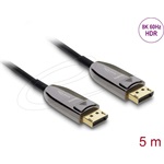 Delock Aktív optikai kábel DisplayPort 2.1 8K 60 Hz 40 Gbps 5 m