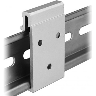 Delock Alumínium rögzítő pánt DIN Rail-hez