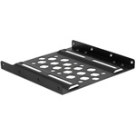 Delock Alumínium telepítokeret 2.5” - 3.5”-os méretben, fekete színben