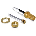 Delock RP-SMA -> MHF/U.FL M/F antenna kábel 0.2m LP-068 szürke