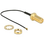 Delock RP-SMA -> MHF IV/ HSC MXHP32 M/F antenna kábel 1m